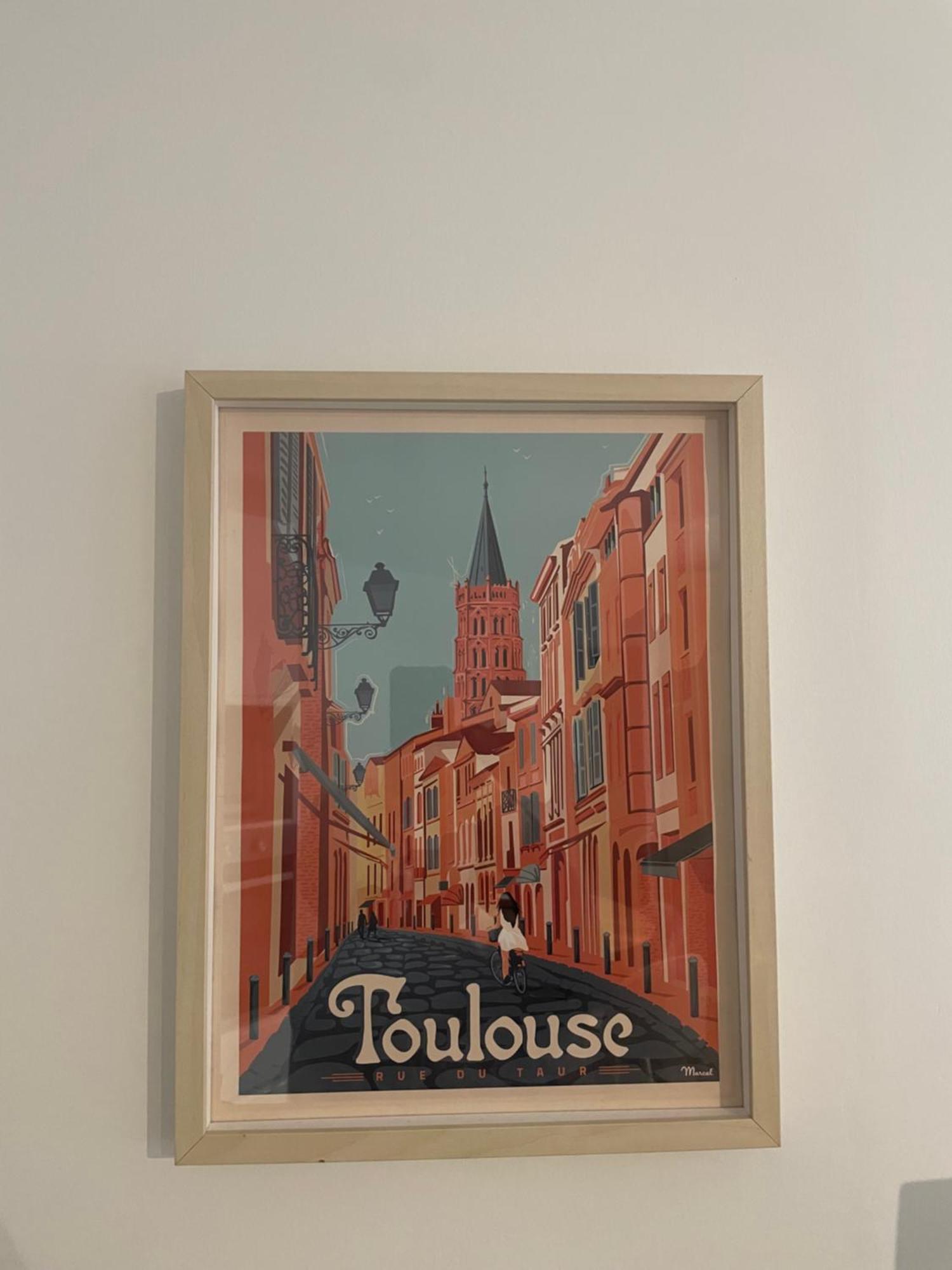Charmant T2 Centre Ville Toulouse Kültér fotó